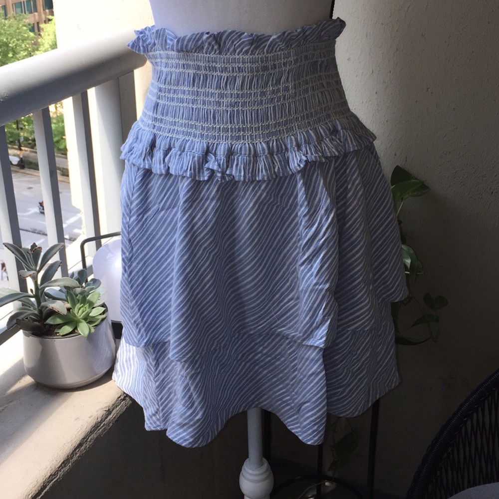Project AJ117 tiered mini skirt